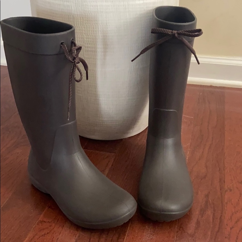 Crocs rain boots